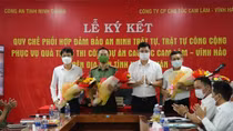 Phối hợp đảm bảo ANTT thi công dự án đường bộ cao tốc qua Ninh Thuận