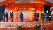 Khởi công xây dựng trụ sở làm việc Công an huyện Phong Điền, tỉnh Thừa Thiên-Huế