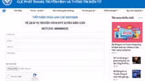 Ra mắt cổng thông tin tiếp nhận phản ánh  sai phạm về dịch vụ truyền hình xuyên biên giới