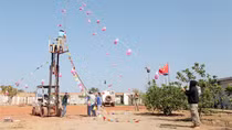 Độc đáo cây Nêu ngày Tết Việt Nam tại Nam Sudan