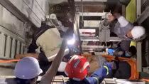 Rơi từ độ cao 7m khi đang chèn chống công trình trước giờ bão đổ bộ