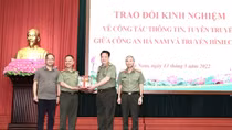 Công an tỉnh Hà Nam - Truyền hình ANTV: Đẩy mạnh hiệu quả công tác tuyên truyền