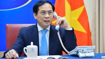 Bộ trưởng Bùi Thanh Sơn điện đàm với Ngoại trưởng Nga và Ukraine