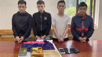 4 thanh niên cùng xã đi buôn ma túy kiếm lời