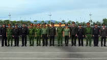 Khai giảng khóa huấn luyện 560 công dân thực hiện nghĩa vụ tham gia CAND