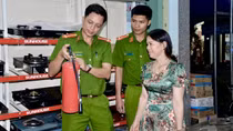 Nhân rộng các điểm chữa cháy công cộng tại K’Bang