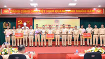 Công an TP Hải Phòng đoạt giải Nhất lái xe giỏi và an toàn CSGT phía Bắc
