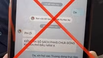 Giả nhân viên tài vụ nhà trường lừa phụ huynh đóng học phí