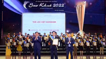 Thẻ Agribank Lộc Việt giành Giải thưởng Sao Khuê 2022