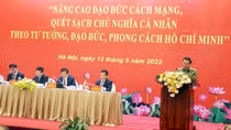 CAND học tập, thực hiện Sáu điều Bác Hồ dạy để quét sạch chủ nghĩa cá nhân