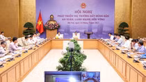Thủ tướng: Gỡ "điểm nghẽn" để bất động sản phát triển lành mạnh, bền vững