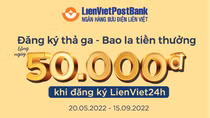 Đăng ký thả ga, bao la tiền thưởng