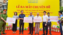 Nét mới trong công tác phòng cháy, chữa cháy của quận Hoàng Mai