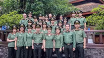 Cục Truyền thông CAND báo công dâng Bác tại Khu di tích Đền thờ Bác Hồ
