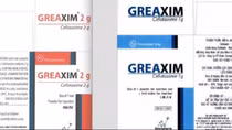 Thu hồi 6 lô thuốc bột pha tiêm Greaxim trị các bệnh nhiễm khuẩn nặng