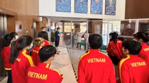 Đội tuyển Nữ Việt Nam đón Giao thừa trên đất Ấn Độ