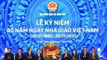 Thủ tướng: Các thầy cô cần luôn đề cao ý thức rèn đức, luyện tài, tâm huyết, yêu nghề, yêu người