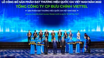 Viettel Post - Doanh nghiệp chuyển phát duy nhất có sản phẩm đạt thương hiệu quốc gia 5 năm liên tiếp