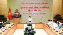 "Chốt" danh sách các phạm nhân được đề nghị đặc xá năm 2022