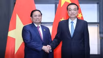 Thủ tướng Phạm Minh Chính hội kiến Thủ tướng Trung Quốc Lý Khắc Cường