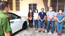 Trùm đường dây số đề nhảy lầu để trốn