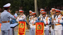 Những khoảnh khắc đẹp của nghệ sĩ – chiến sĩ Công an chuẩn bị cho Nhạc hội Cảnh sát các nước ASEAN+