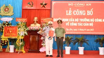 Công an tỉnh Bạc Liêu có tân Phó Giám đốc