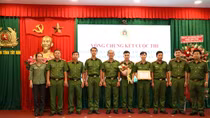 Sôi nổi hội thi nâng cao công tác nghiệp vụ Công an xã