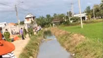 Tìm thấy thi thể cô gái dưới kênh thủy nông sau khi mạng xã hội chia sẻ