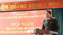 Đưa phong trào toàn dân bảo vệ ANTQ lan toả mạnh mẽ ngay từ cơ sở