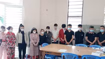 13 nam, nữ tụ tập “mở tiệc” ma túy trong căn nhà cho thuê