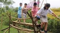 “Tuổi thơ với ngày hè” tại Làng Văn hóa - Du lịch các dân tộc Việt Nam