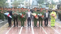 Công an tỉnh Thừa Thiên-Huế ra quân đảm bảo ANTT dịp Tết nguyên đán Quý Mão