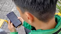 Tài xế Grab bị lừa đảo chuyển tiền