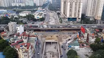 Cận cảnh hầm chui Lê Văn Lương trước ngày thông xe