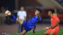 Thắng đậm Singapore, U23 Thái Lan lên ngôi đầu bảng