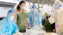 Nữ bác sĩ Công an nơi tâm dịch