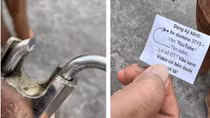 Đổ keo 502 vào ổ khoá nhà dân rồi gửi kèm "hướng dẫn phá khoá"
