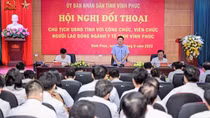 Vĩnh Phúc đối thoại với người lao động ngành y tế