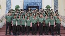 Cụm thi đua số 1 dâng hương, tưởng niệm Chủ tịch Hồ Chí Minh và các liệt sĩ CAND