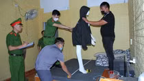 Thực nghiệm hiện trường vụ nữ sinh viên bị bạn trai đánh tử vong