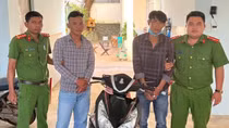 Công an phường tóm 2 tên trộm nhiều tiền án