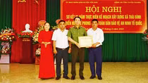 Linh hoạt, sáng tạo xây dựng mô hình “Ba tích cực về an ninh trật tự”