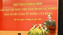 Hơn 40 tham luận khẳng định vai trò quan trọng của đội ngũ trí thức trong bảo vệ nền tảng tư tưởng của Đảng