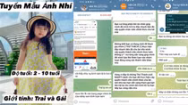 Cảnh giác thủ đoạn lừa đảo tuyển người mẫu nhí