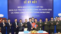 Cục Truyền thông CAND và MobiFone ký hợp tác trong lĩnh vực chuyển đổi số