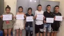 Bắt 6 đối tượng tổ chức chơi ma túy trong nhà nghỉ