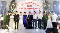Lễ cưới đặc biệt ngày cuối năm