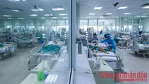 Ở nơi giành giật sự sống cho bệnh nhân COVID-19
