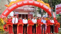 Khai trương Autobank đầu tiên tại huyện biên giới Đức Huệ